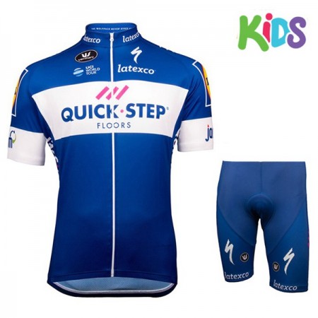 Tenue Cycliste et Cuissard Enfant 2018 Quick Step Floors N001